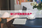 邹CZF控股债权资产