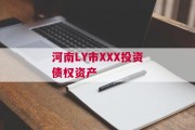 河南LY市XXX投资债权资产