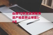 山西YQ农投资源服务资产拍卖转让项目1-4号