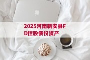 2025河南新安县FD控股债权资产