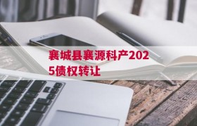 襄城县襄源科产2025债权转让