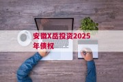 安徽X岳投资2025年债权