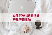 山东SDWL旅债权资产政府债定融