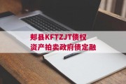 郏县KFTZJT债权资产拍卖政府债定融
