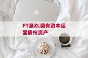 FT县ZL国有资本运营债权资产