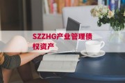 SZZHG产业管理债权资产