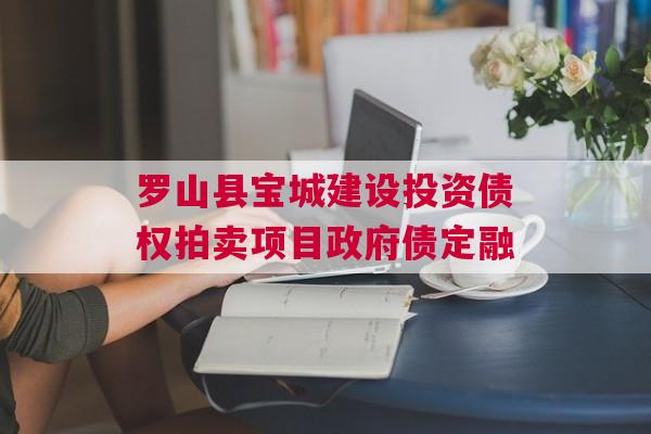 罗山县宝城建设投资债权拍卖项目政府债定融